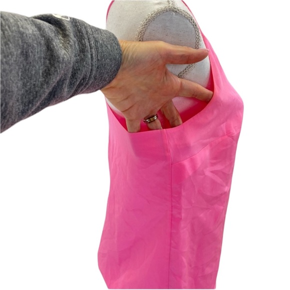 Lilly Pulitzer Silk Tank Medium Pink - Picture 4 of 16